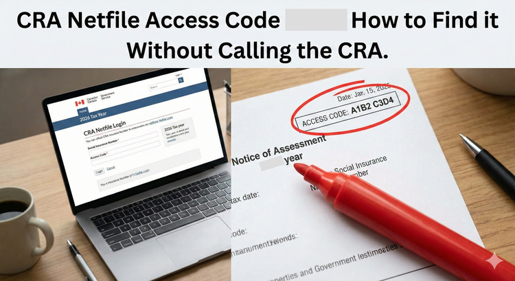 CRA Netfile Access Code 2026: How to Find it Without Calling the CRA
